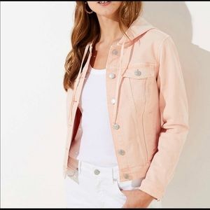 Loft Hooded Denim Jacket